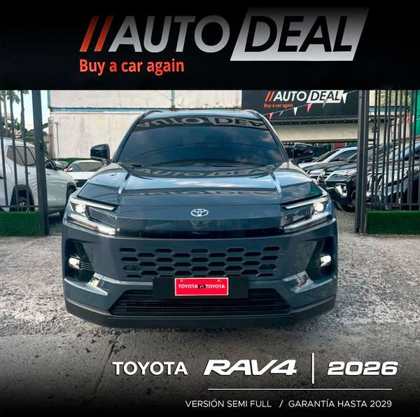 TOYOTA RAV4 AÑO 2026 AUTOMÁTICO COMO NUEVA