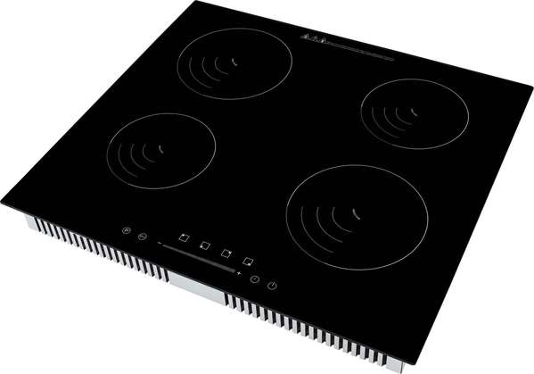 Estufa de Inducción 4 Fogones 220V Empotrable + Sobremesa 7000W 9 Niveles – Timer y Bloqueo