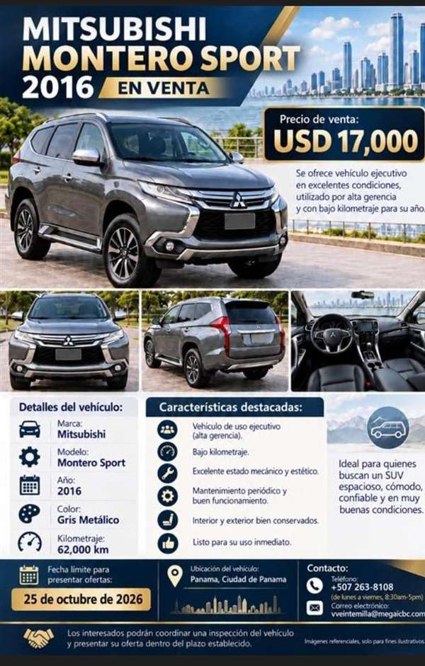 Mitsubishi Montero Sport full 2016
