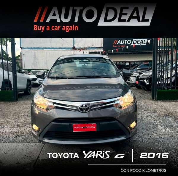 TOYOTA YARIS G AÑO 2016 AUTOMÁTICO