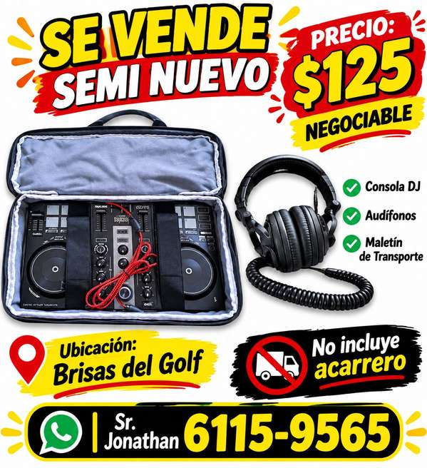 SE VENDE CONSOLA NUEVA PARA DJ