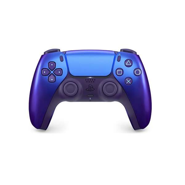 Control de ps5 original azul con morado