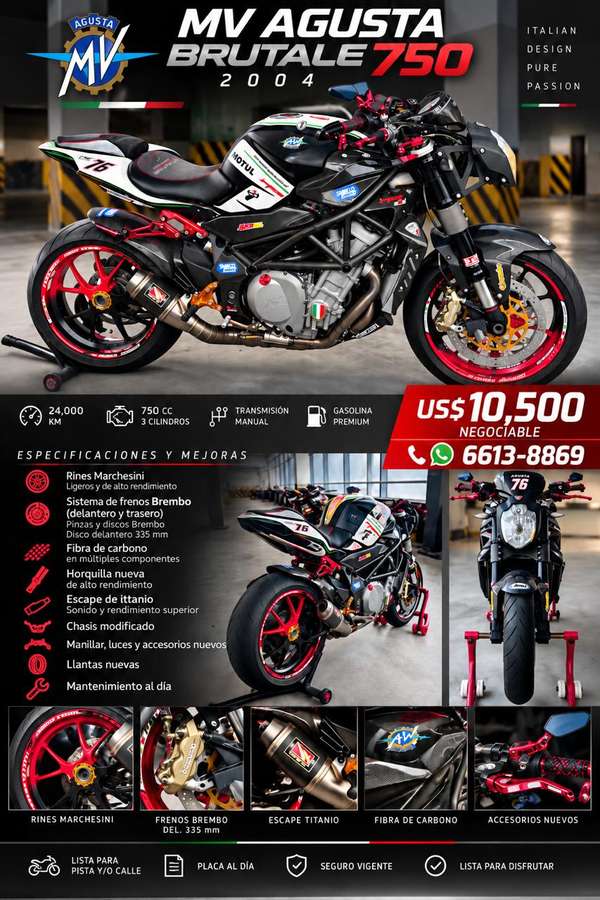MV Agusta Brutale 750 