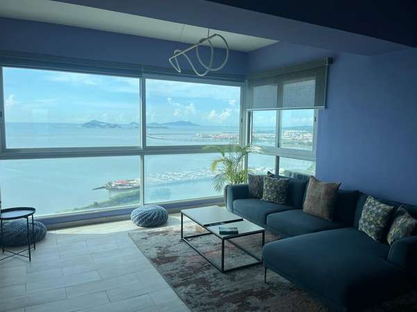Apartamento Amoblado de 1 Recámara en Avenida Balboa – 100 m² - C.J.