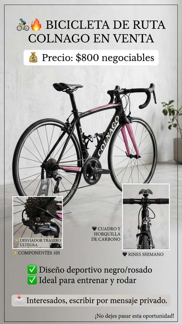 Bicicleta Colnago negociable 