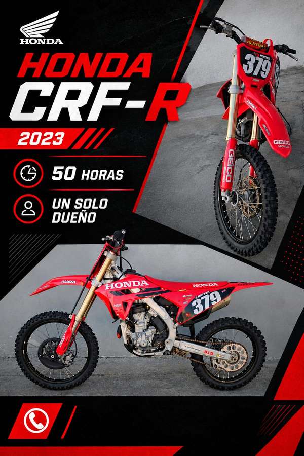 Vendo Moto Honda CRF250R Año 2023