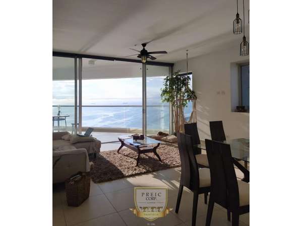 Alquilo apartamento amoblado en Av Balboa Rivage L.T
