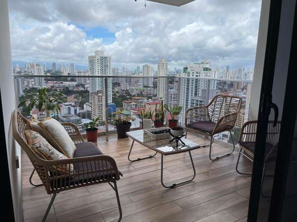 Apartamento Amoblado en Alquiler – Carreras Tower, El Cangrejo GC