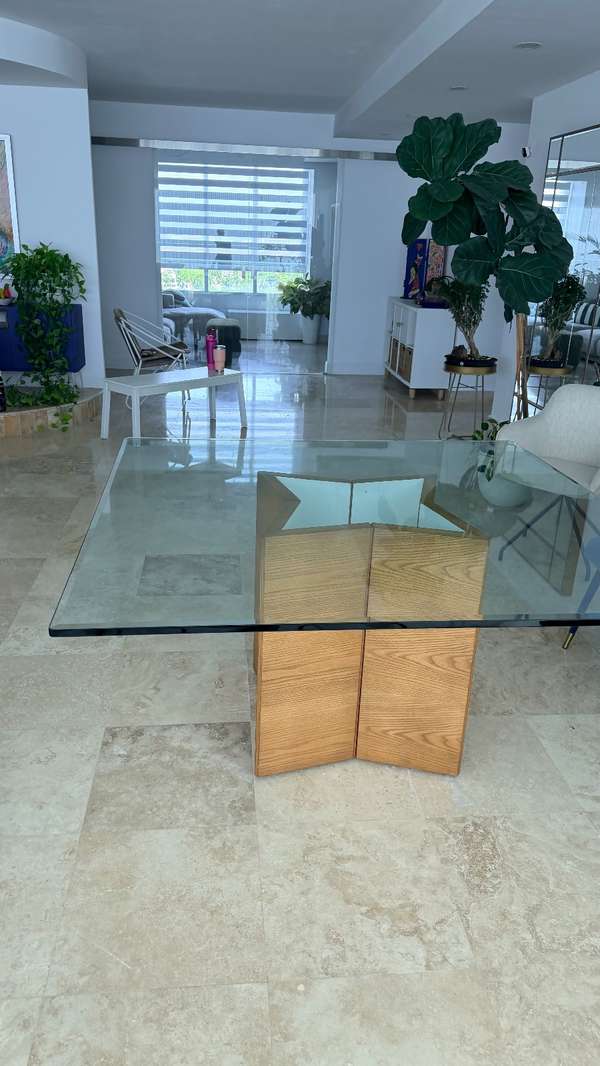 Mesa de vidrio templado 