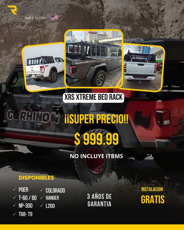 Go Rhino XRS de RealTruck: equipa tu pickup para la aventura.