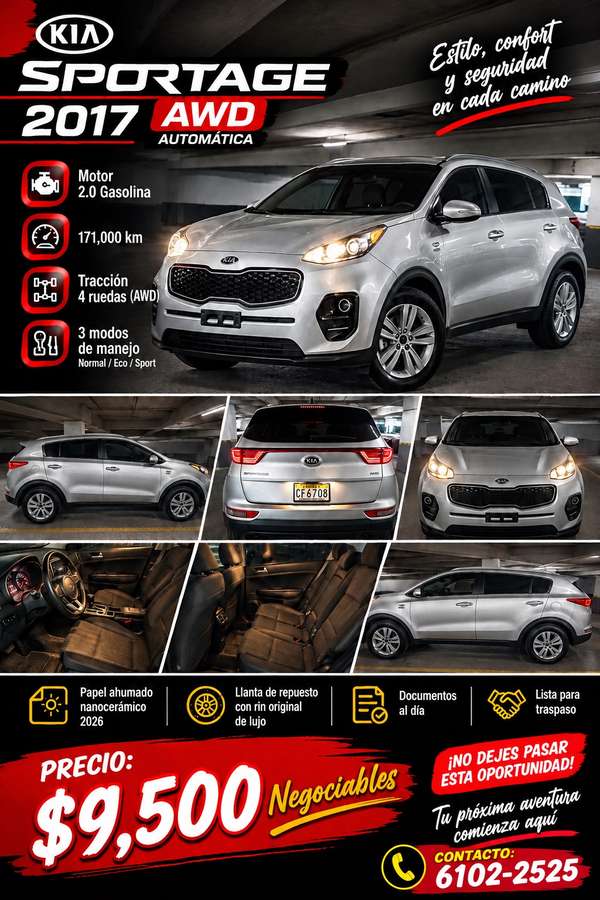 Kia Sportage AWD 2017 