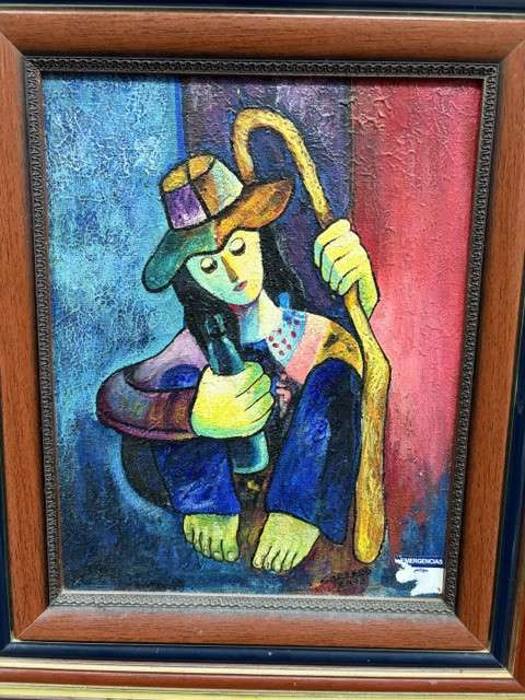 VENDO OBRA DE ARTE DEL ARTISTA PANAMEÑO 