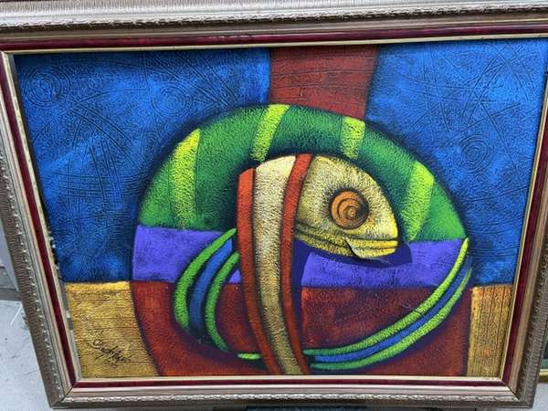 VENDO OBRA DE ARTE DEL ARTISTA PANAMEÑO 