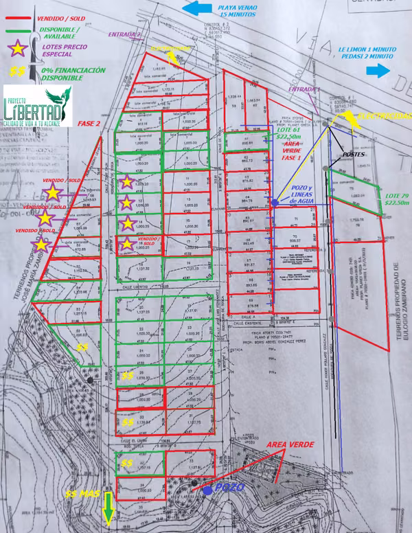 PHASE 2 $18.50m2 PEDASI. SELLING FAST!