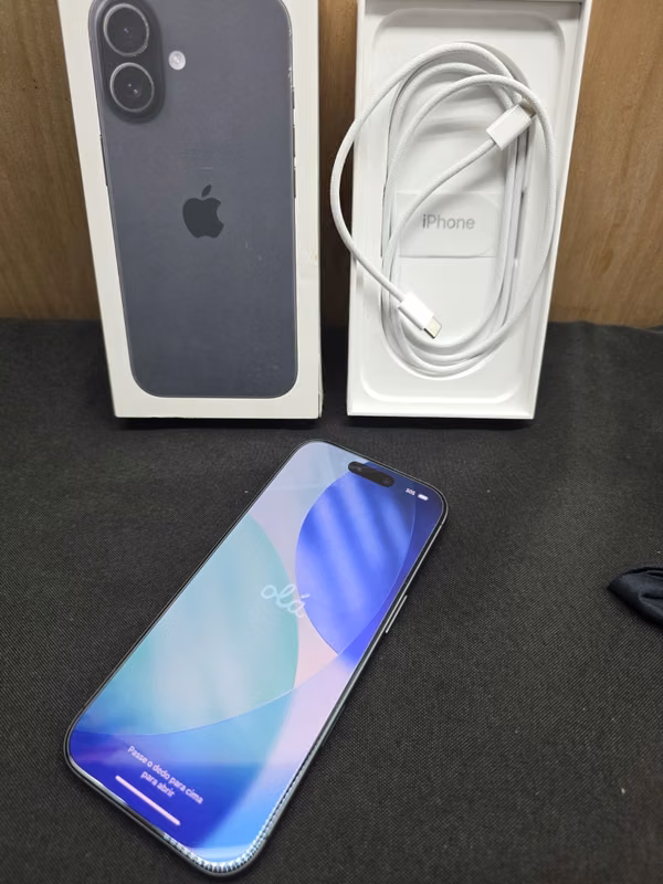 iPhone 17 de Apple, nuevo y sellado, color negro, 256 GB.