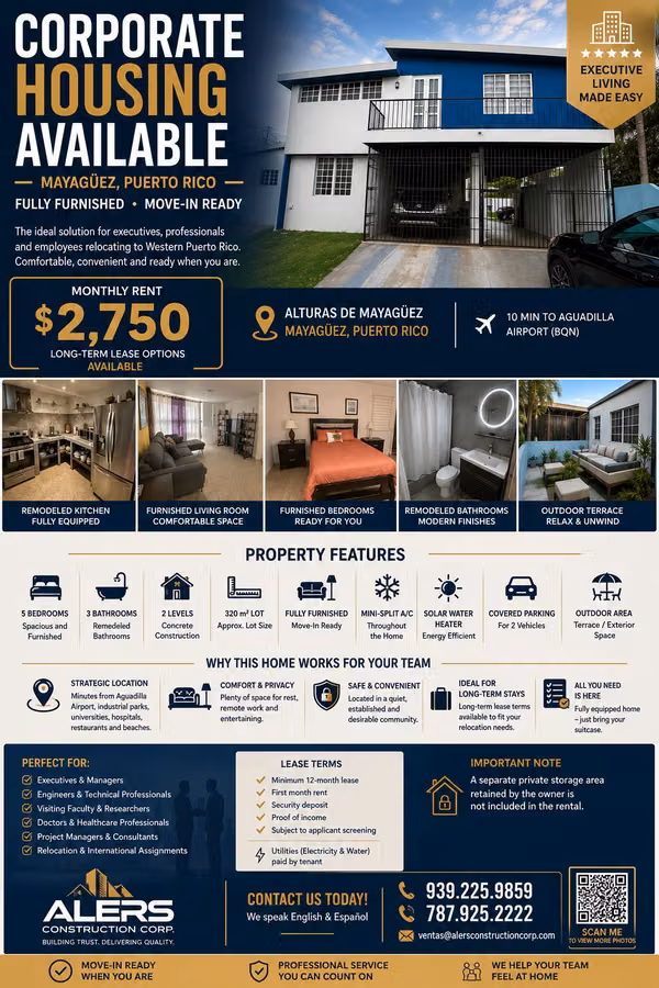 House for rent in Alturas de Mayaguez