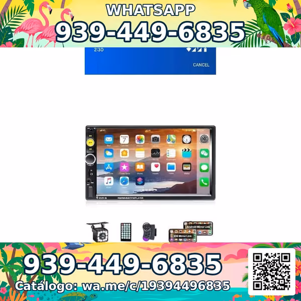7-inch Cargo Radio with Reverse Camera