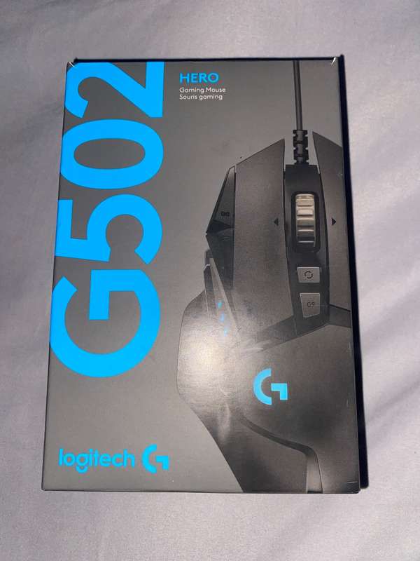 Mouse logitech g502 nuevo poco usado