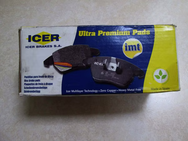 Pastillas de frenos ICER para Kia Cerato/Spectra/Rio