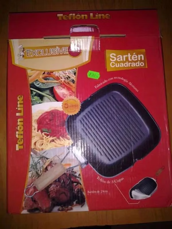 SQUARE PAN TEFLON LINE