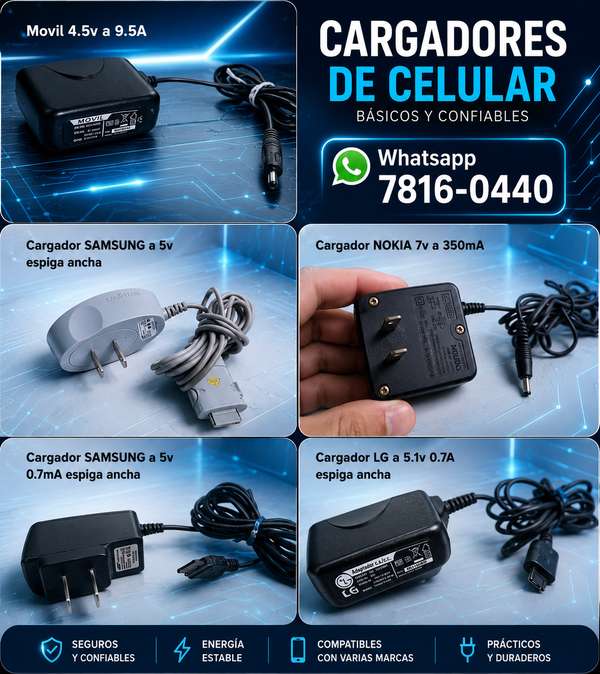 Original basic loaders for cell phones and other