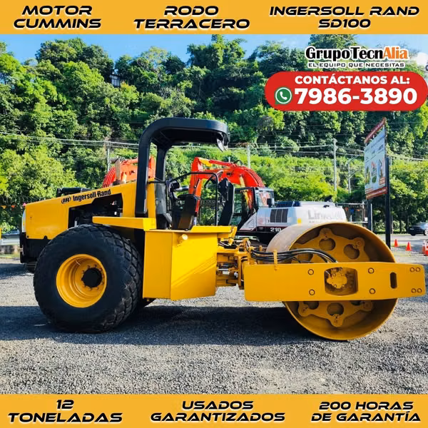 Rodo Ingersoll-Rand de 10 Tons
