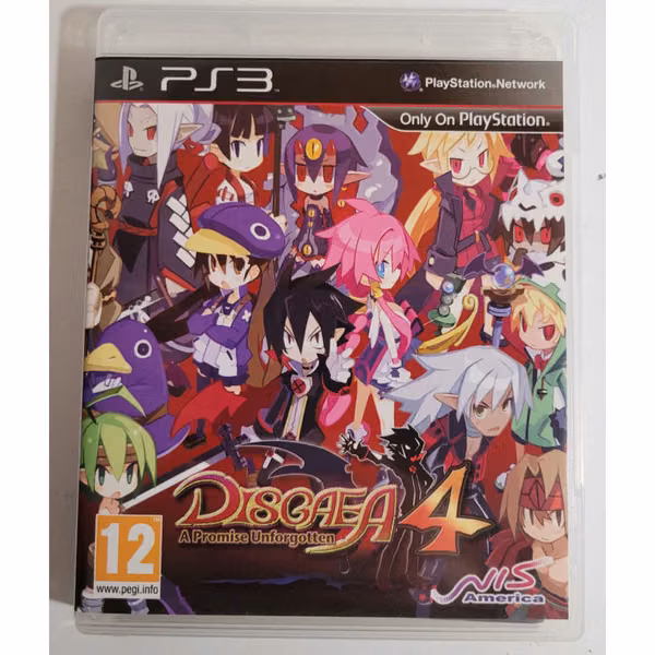 PS3 juego Disgaea 4: A Promise Unforgotten PAL Version - USADO (Funciona en todas las consolas).