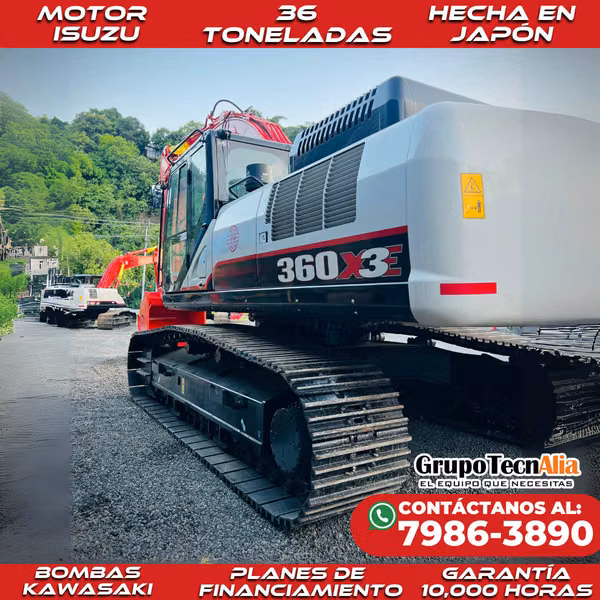 Pala Excavadora Link-Belt 100% Japanese 36 tons