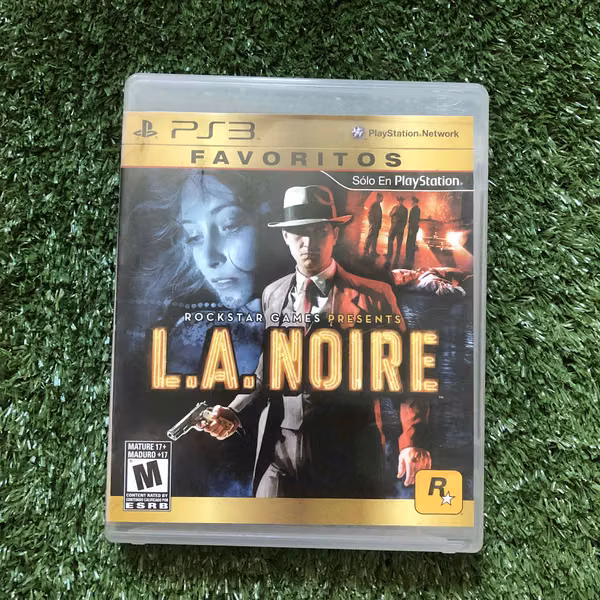 Play Station 3 L.A. Noire PS3 game without detail.