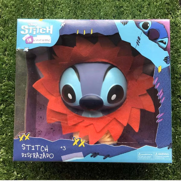 Stitch Disfrazado Simba El Rey León Disney 16Cms.