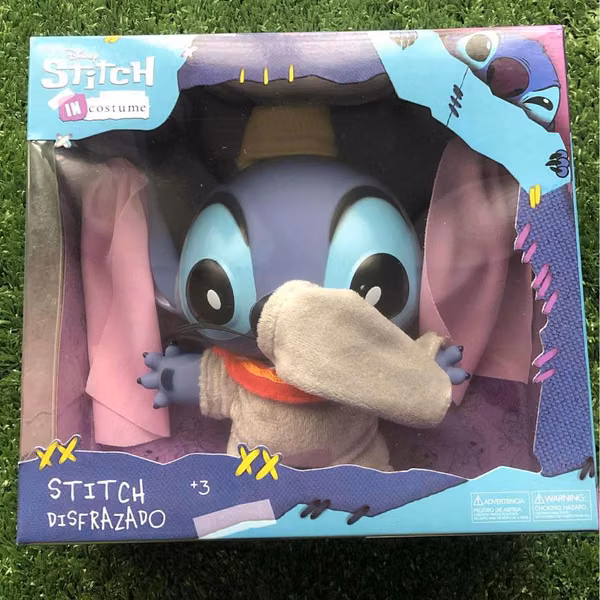 Stitch Disfrazado Dumbo Disney 16Cms.