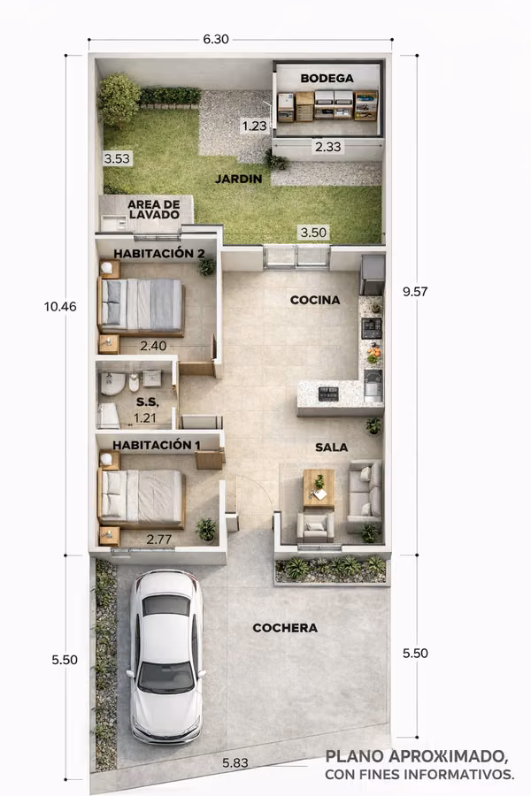 Fully Furnished and Equipped New Home in Ecoterra, Santa Ana – Cluster 1