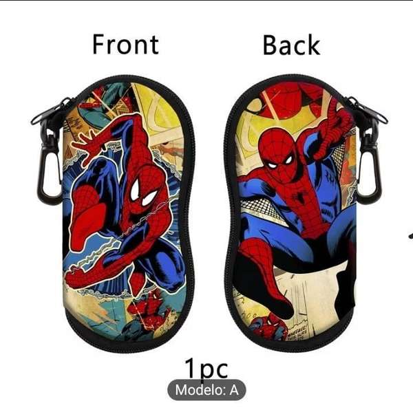 Estuche para proteger sus lentes,con gancho sujetador