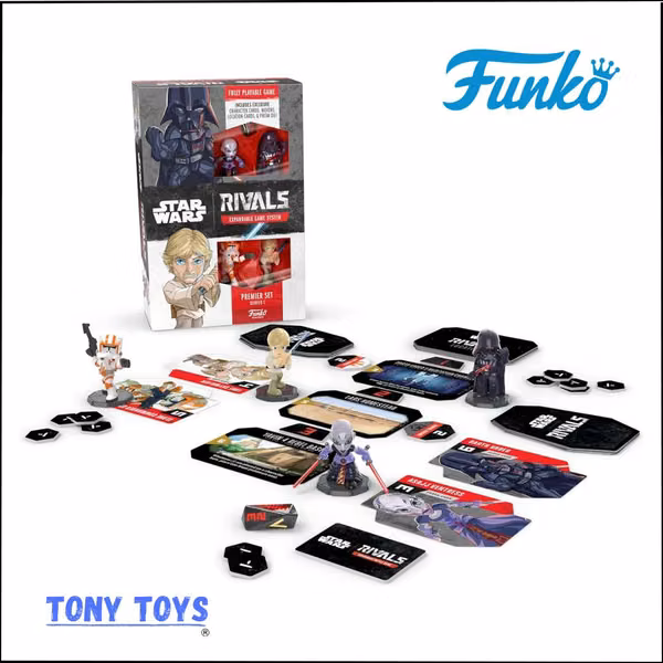 Funko Star Wars Rivals - Sistema de juego expandible Premier Set.