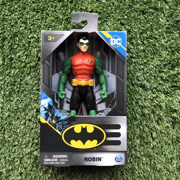 Robin Batman DC Comics figura Spin Master 15cm.