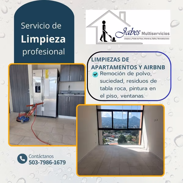 Pulido y Limpiezas Profundas de Pisos después de una Remodelación o Construcción