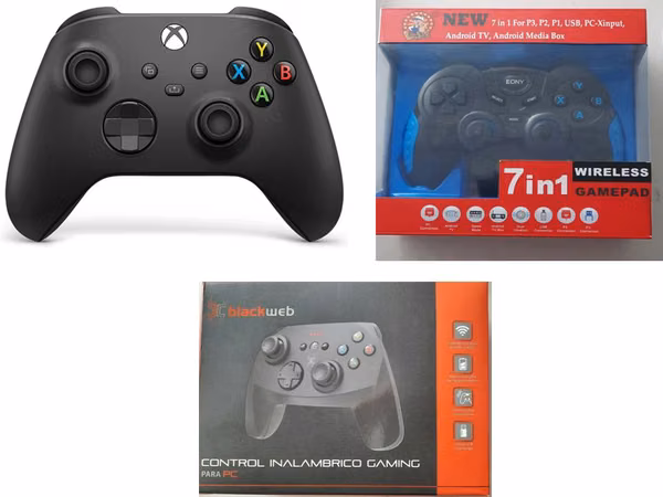 EN OFERTA MANDOS INALÁMBRICOS PARA PC Y LAPTOP, COMPATIBLES CON PS3, PS4 Y WINDOWS