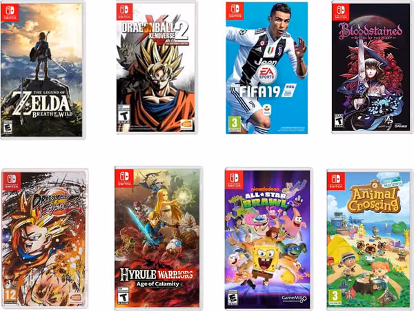EN OFERTA NUEVOS JUEGOS PARA NINTENDO SWITCH.