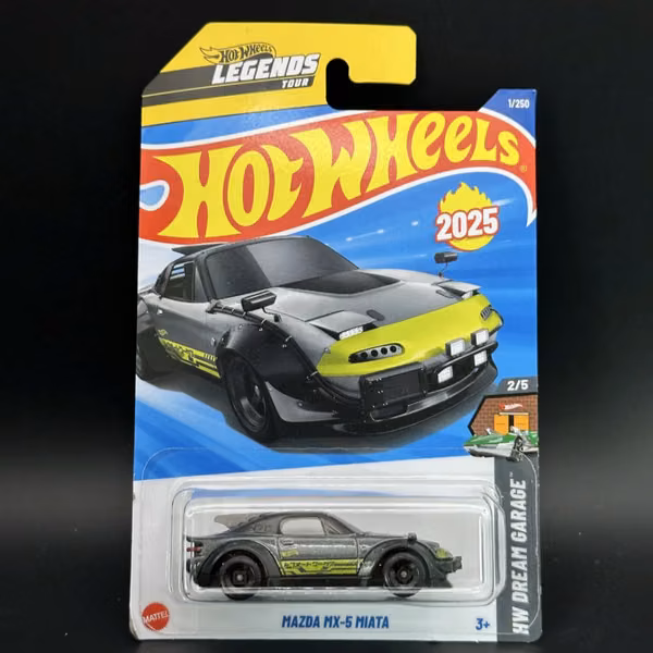 Hot Wheels Mazda MX-5 Miata.