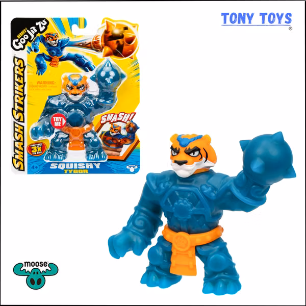 Heroes of Goo Jit Zu Smash Strikers, Tygor (stare up to 3 times its size).