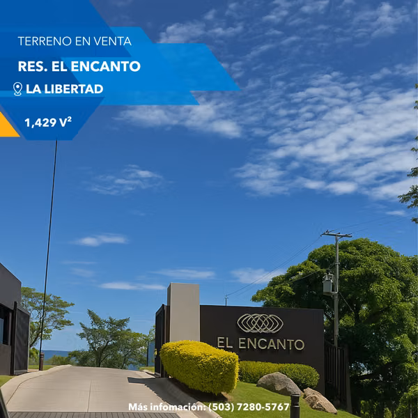 En Venta Terreno Con Vista Panorámica En El Encanto Country Club,El Salvador