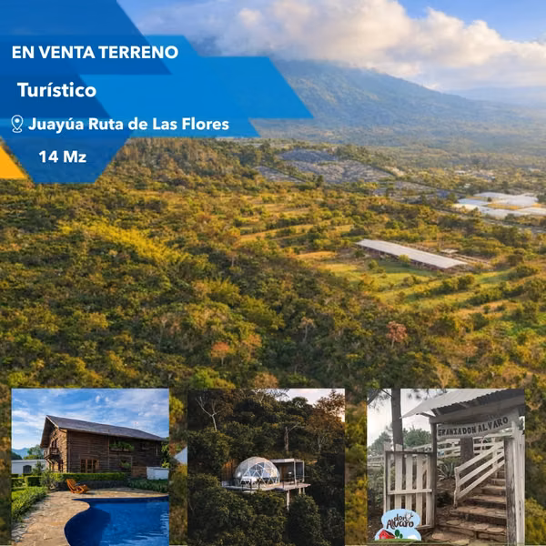 En Venta 14 Mz Turísticas En Juayúa, Ruta De Las Flores