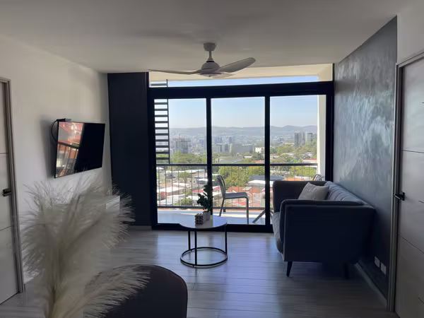 Renta apartamento full amueblado, 2 habit , con vista, Torre Avitat Lift