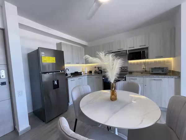 Renta apartamento full amueblado, 2 habit , con vista, Torre Avitat Lift