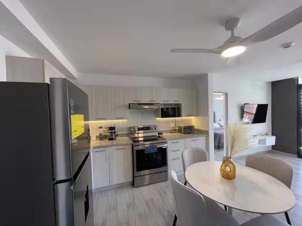 Renta apartamento full amueblado, 2 habit , con vista, Torre Avitat Lift