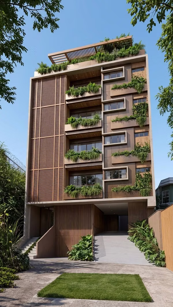 Terreno en venta en Antiguo Cuscatlán con permisos para construir torre de apartamentos