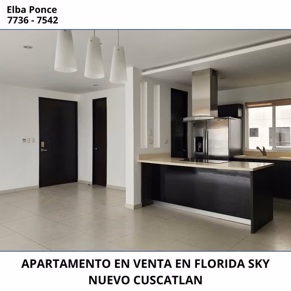 APARTAMENTO EN VENTA EN TORRE SKY 2, LA FLORIDA, NUEVO CUSCATLAN