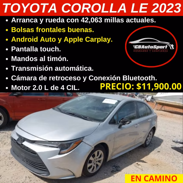 TOYOTA COROLLA LE 2022