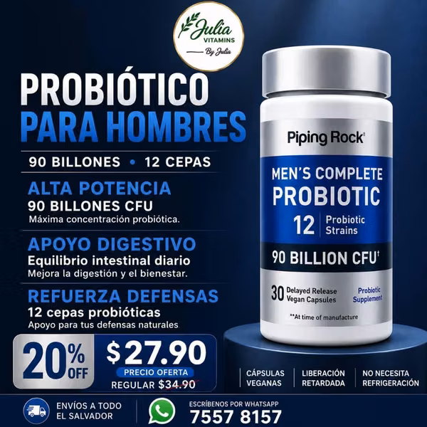 Probiotics for men