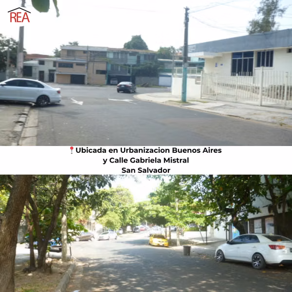 CASA EN VENTA Ubicada en Urbanización Buenos Aires y Calle Gabriela Mistral,San Salvador